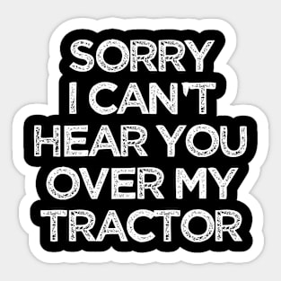 Tractor Sticker